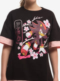 Sonic The Hedgehog Shadow Sakura Layered T-Shirt