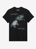 No Thoughts Frog T-Shirt By Snazzy Seagull