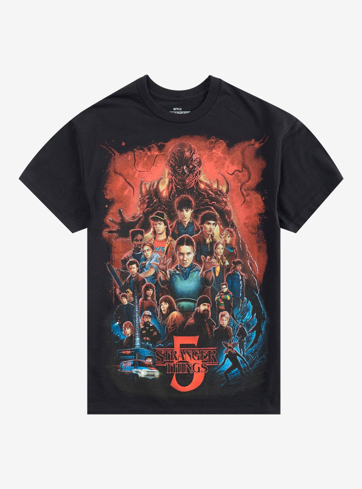 Stranger Things Season 5 Poster T-Shirt