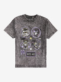 Murder Drones Group Mineral Wash T-Shirt