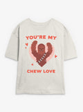 My Chew Love Girls Skimmer Shirt T Shirt Cozy Fit