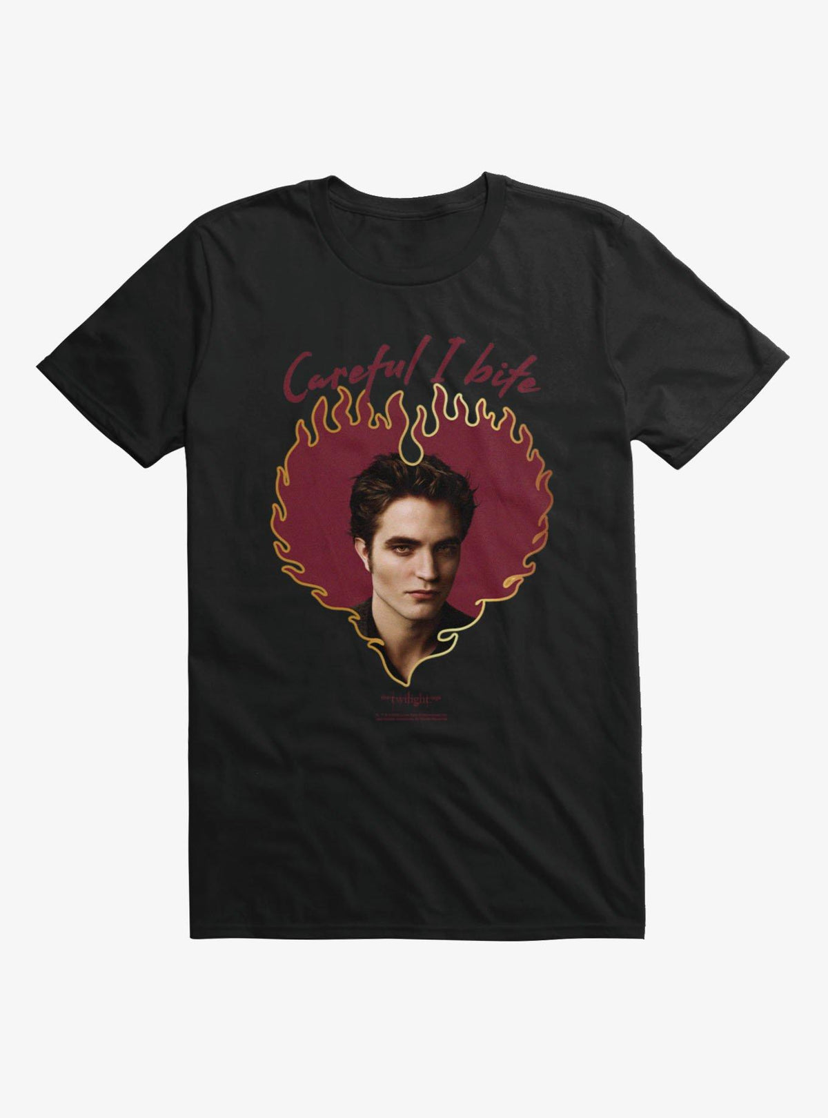 Twilight Edward Heart Careful Bite T-Shirt