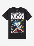 Chainsaw Man The Movie: Reze Arc Splatter Poster T-Shirt