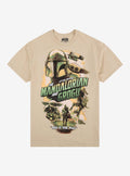 Star Wars The Mandalorian And Grogu Poster T-Shirt