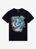 Hatsune Miku Flower Checkered T-Shirt