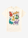 Cat Rainbow Collage T-Shirt By Guild Of Calamity