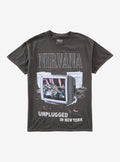 Nirvana Unplugged Pigment-Dye T-Shirt