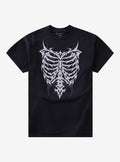 Metal Rib Cage T-Shirt By Friday Jr.