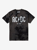 AC/DC Logo Tie-Dye T-Shirt