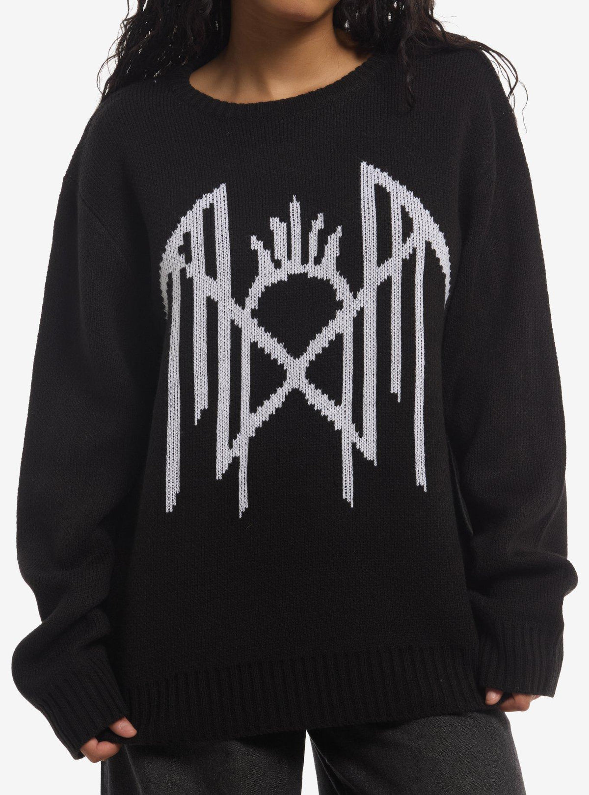 Sleep Token Logo Intarsia Sweater
