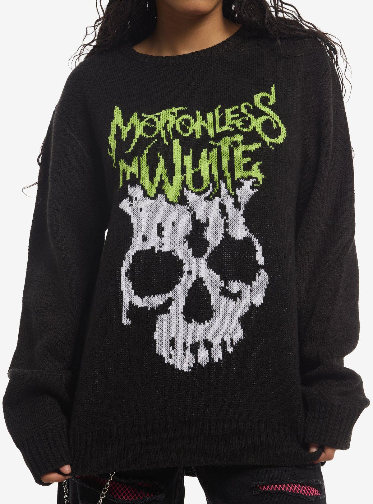Motionless In White Intarsia Sweater