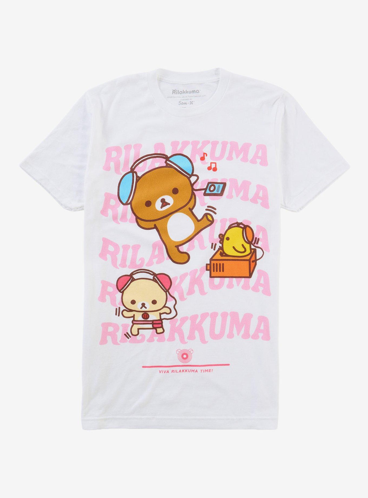 Rilakkuma Trio Headphones T-Shirt