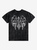 Flyleaf Wing Logo Mineral Wash T-Shirt