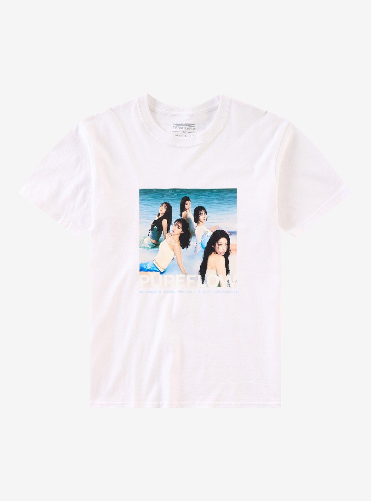 LE SSERAFIM PUREFLOW Group T-Shirt Hot Topic Exclusive