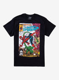 Marvel The Amazing Spider-Man Scorpion Vs. Spider-Man Comic T-Shirt