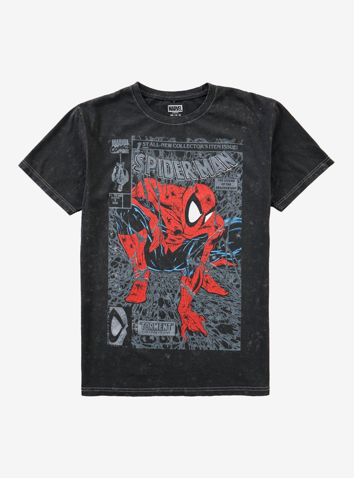 Marvel Spider-Man Todd McFarlane Comic Art T-Shirt