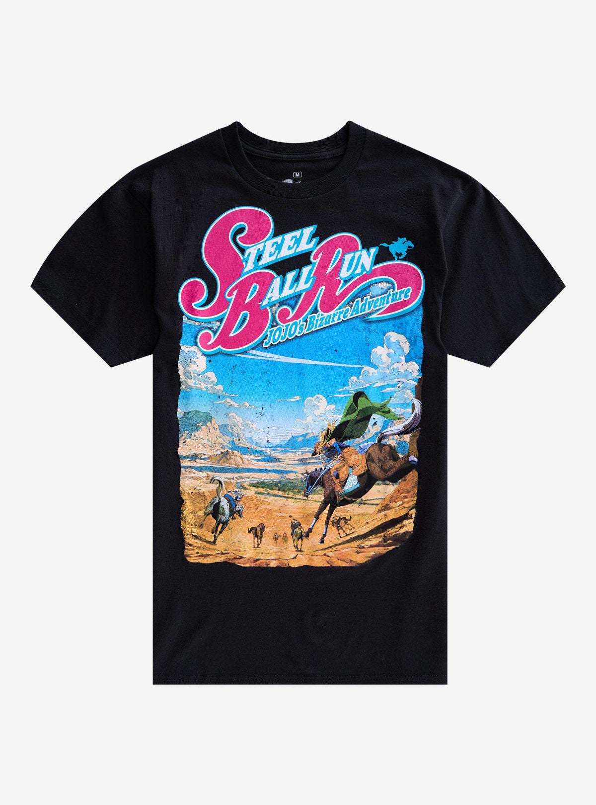 STEEL BALL RUN JoJo's Bizarre Adventure Poster T-Shirt