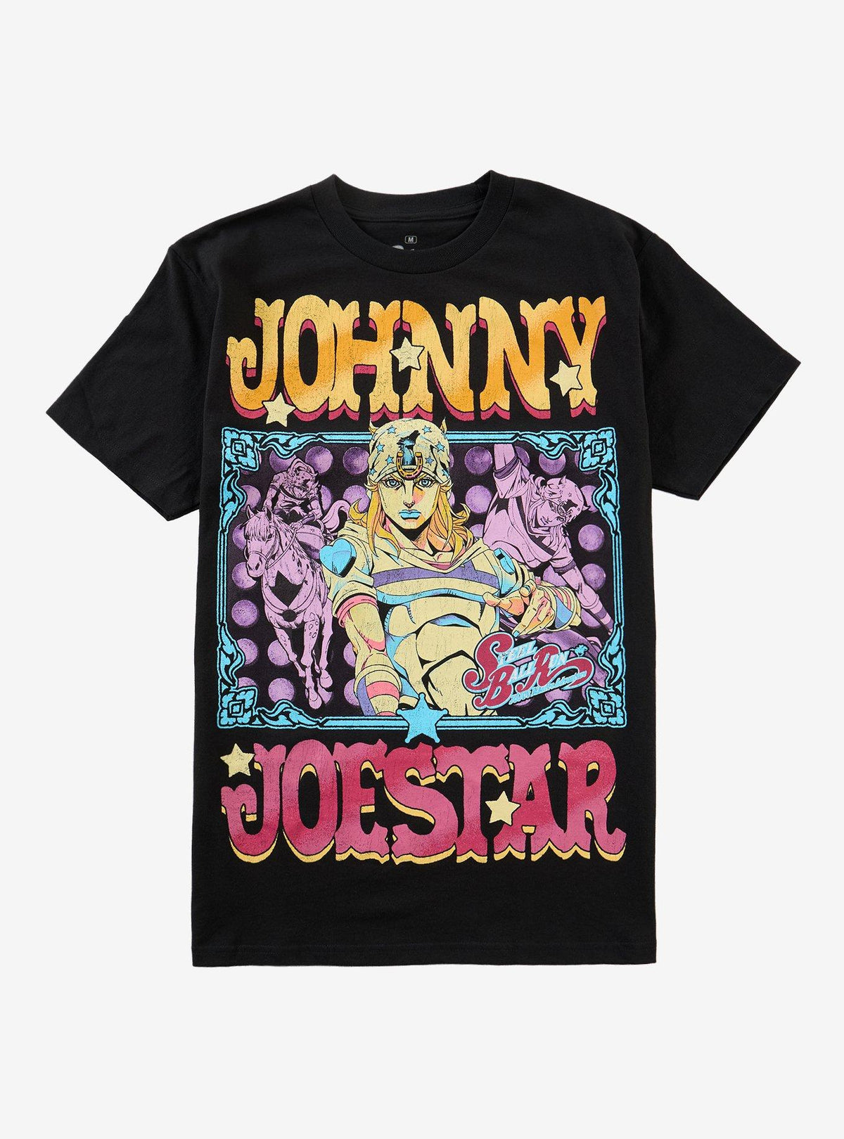 STEEL BALL RUN JoJo's Bizarre Adventure Johnny Joestar T-Shirt