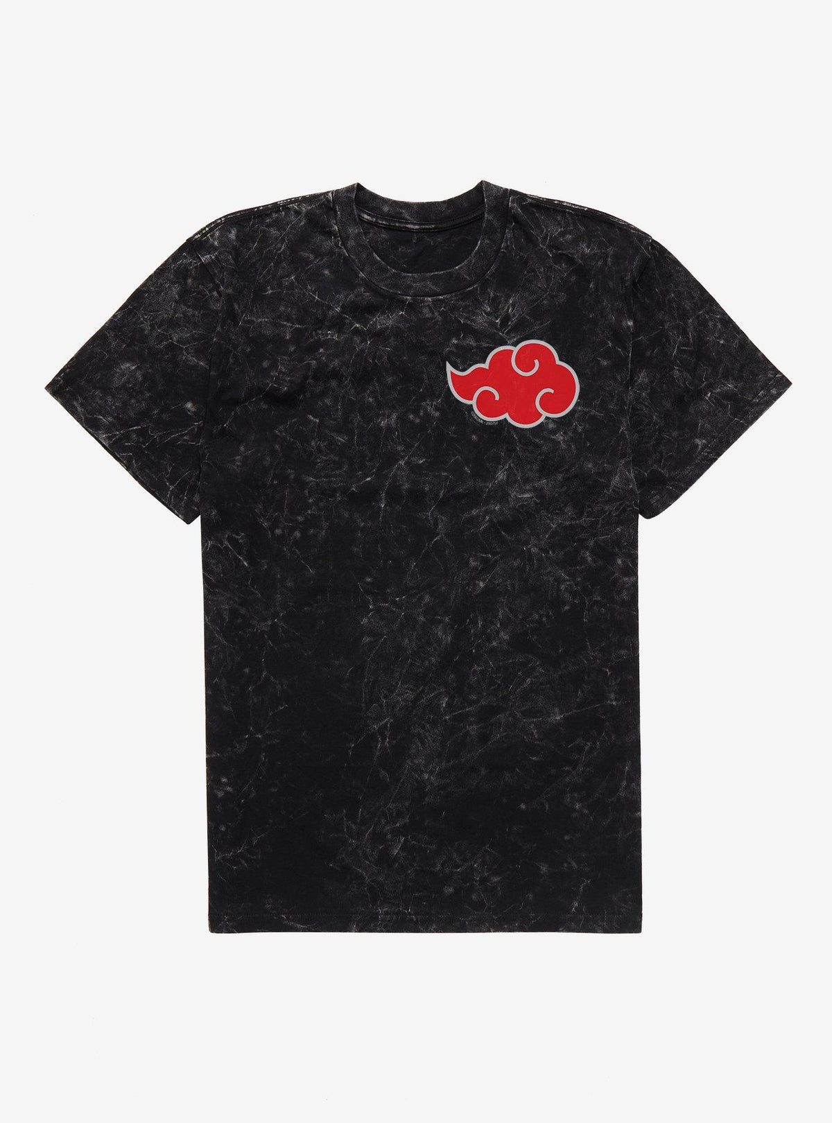 Naruto Akatsuki Mineral Wash T-Shirt Hot Topic Exclusive