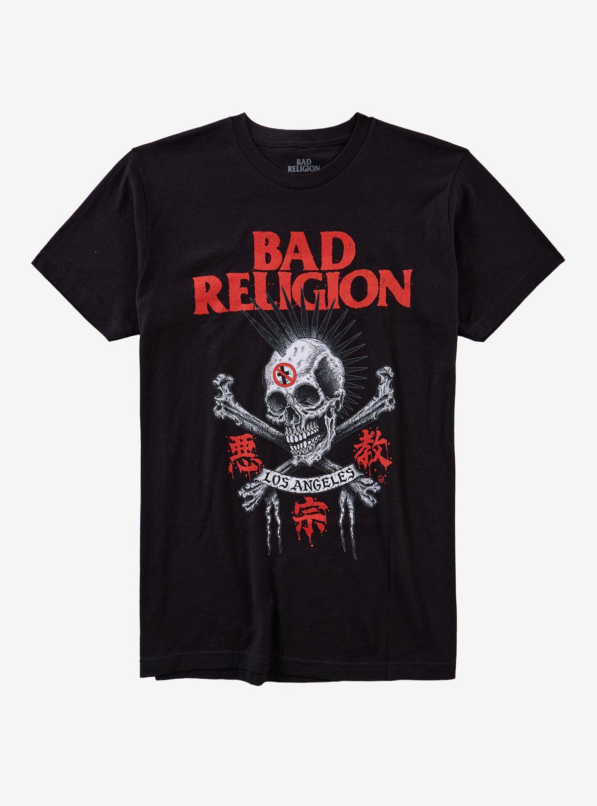 Bad Religion Mohawk Skull T-Shirt