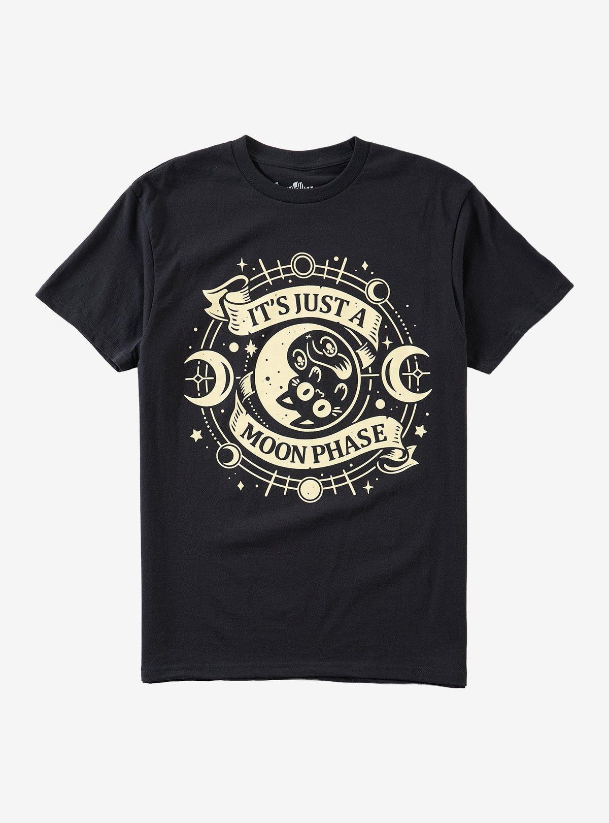 Just A Moon Phase T-Shirt By Snouleaf