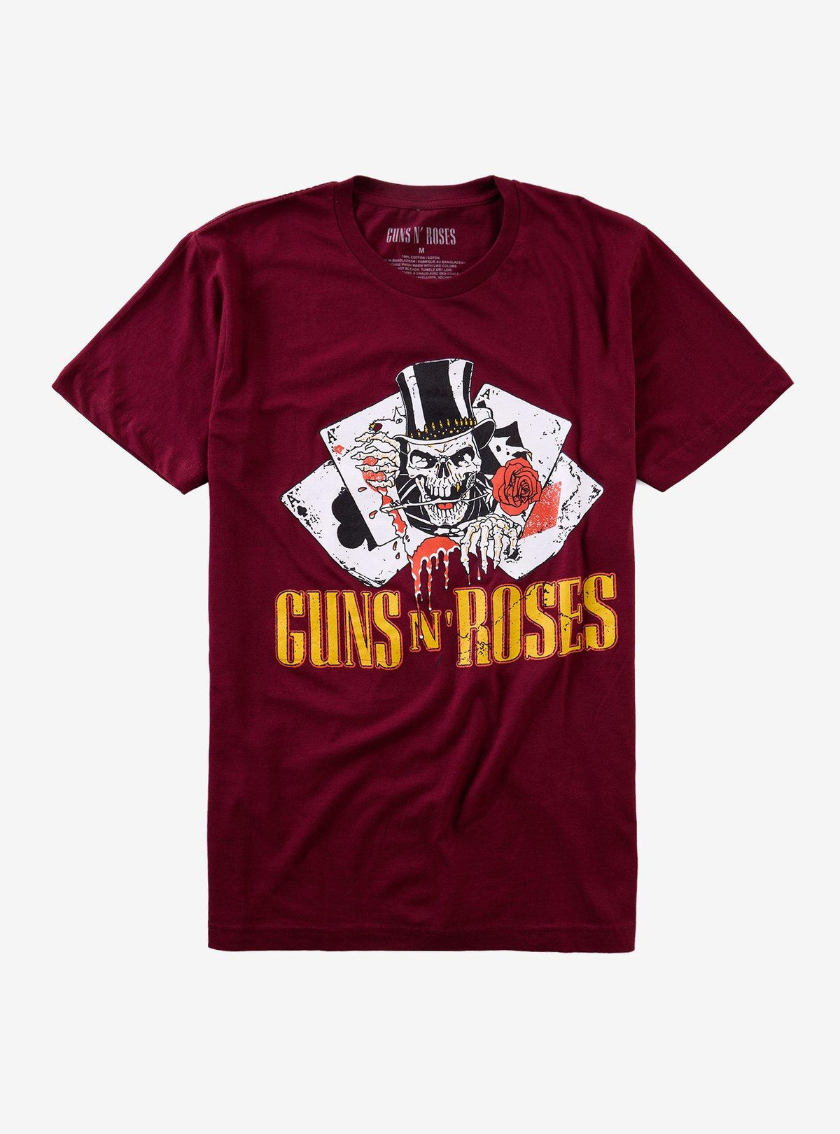Guns N' Roses Skull Card T-Shirt
