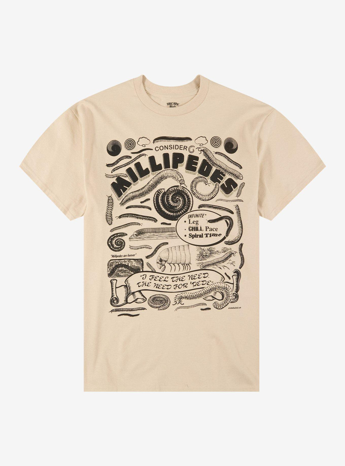 Arcane BS Millipedes T-Shirt