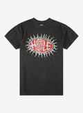 Hole Eyeball Logo Pigment-Dye T-Shirt