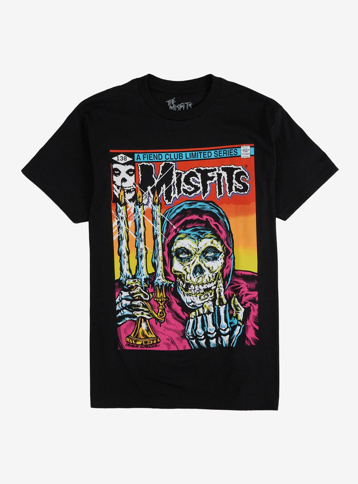 Misfits Crimson Ghost Glow-In-The-Dark T-Shirt
