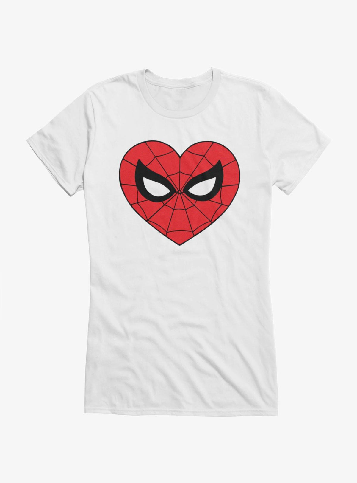 Marvel Spider-Man Heart Logo Girls T-Shirt