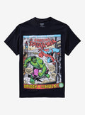 Marvel Spider-Man Vs. Hulk Comic Cover T-Shirt