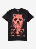Friday The 13th Poster Red T-Shirt