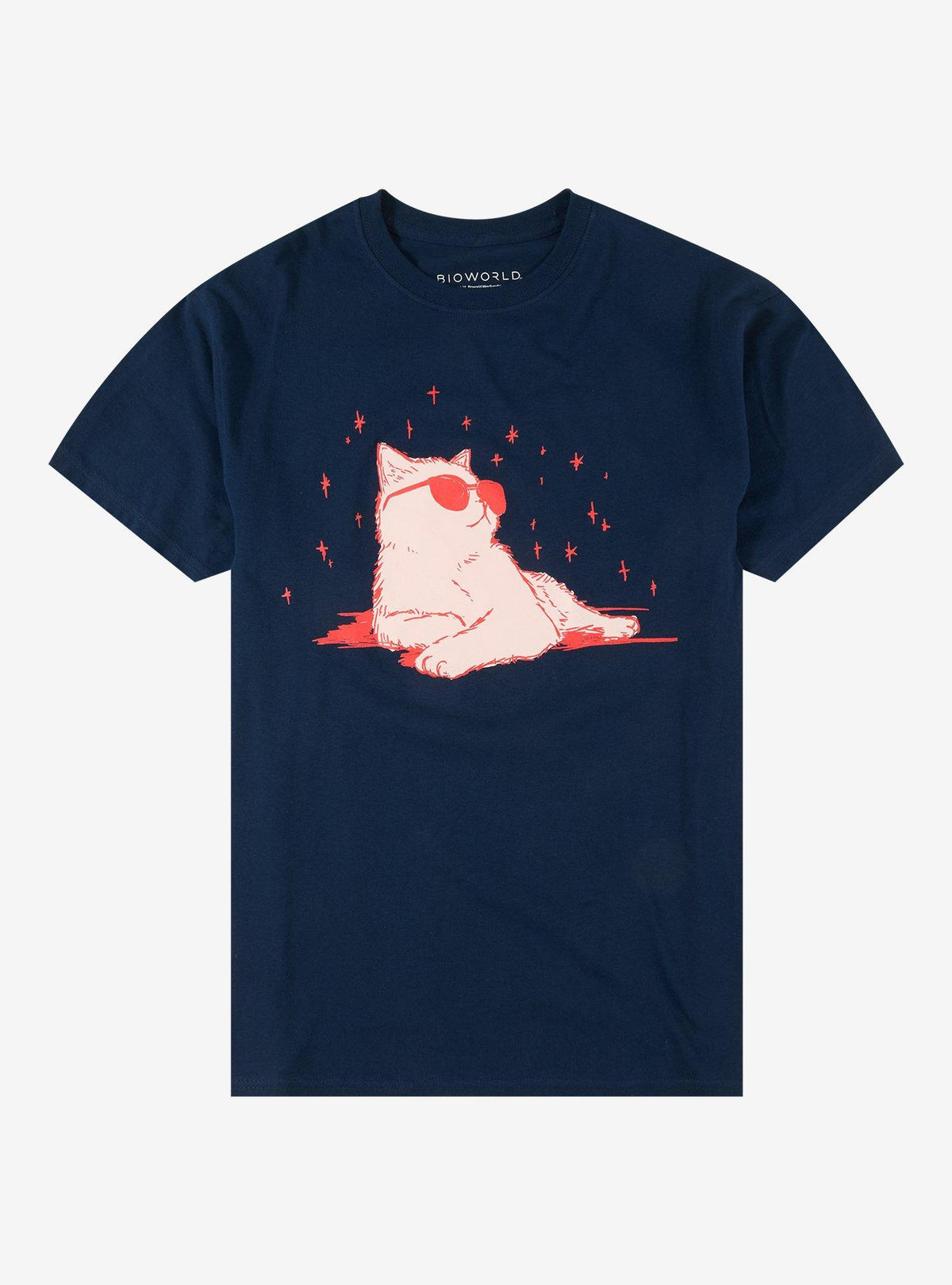 Cat Glasses Chilling T-Shirt