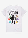 The Legend Of Zelda Link Sage Medallions T-Shirt
