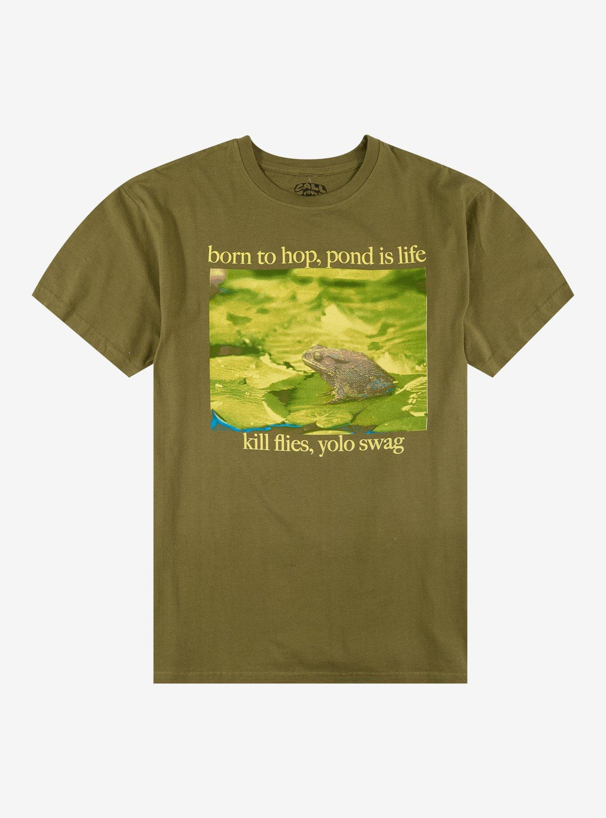 Frog YOLO Swag T-Shirt By Call Your Mother