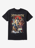Megadeth Vic Rattlehead Collage T-Shirt