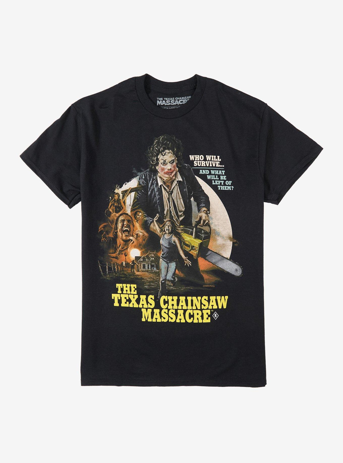 Fright Rags The Texas Chainsaw Massacre Poster T-Shirt