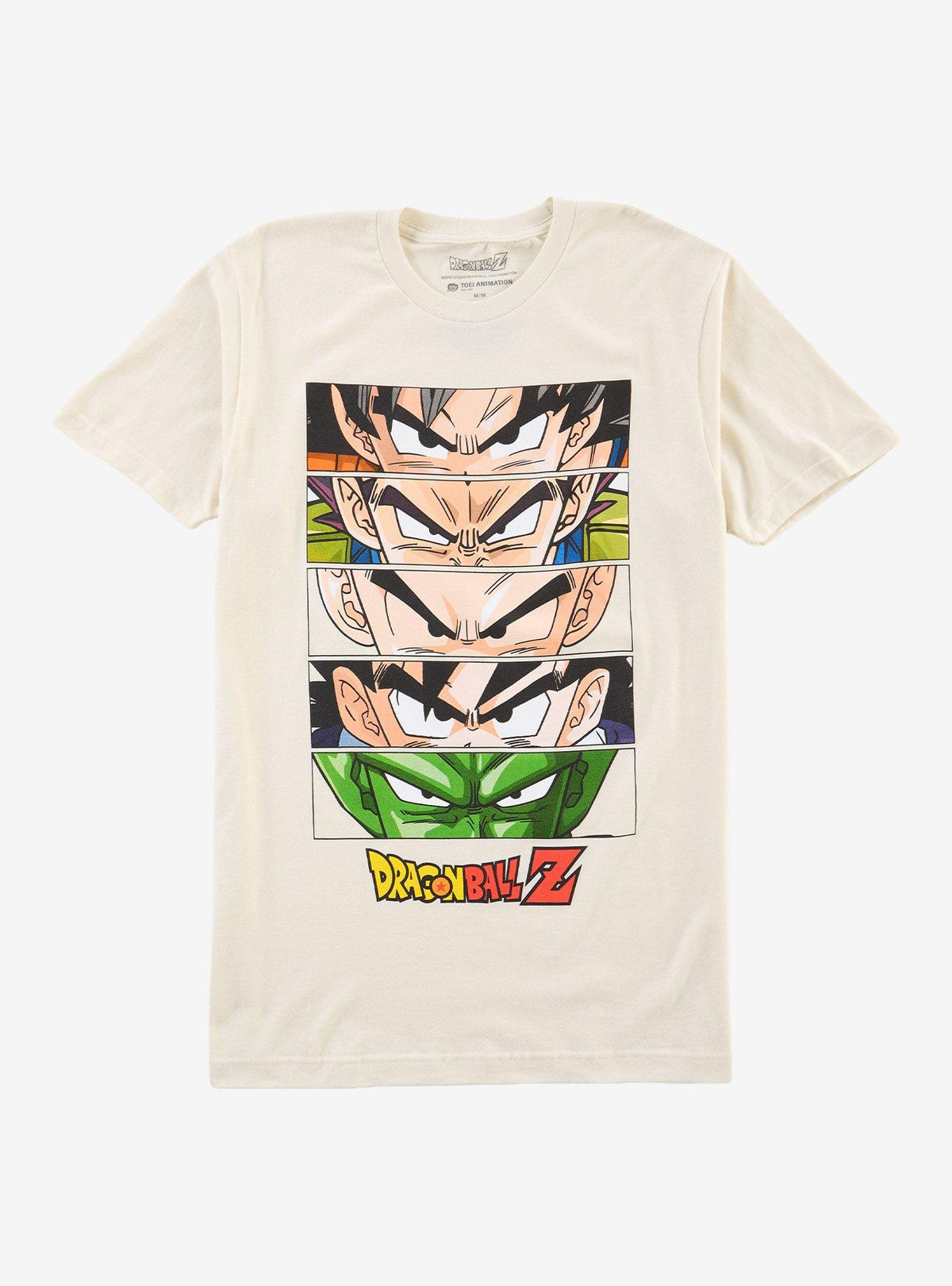 Dragon Ball Z Eyes Panels T-Shirt