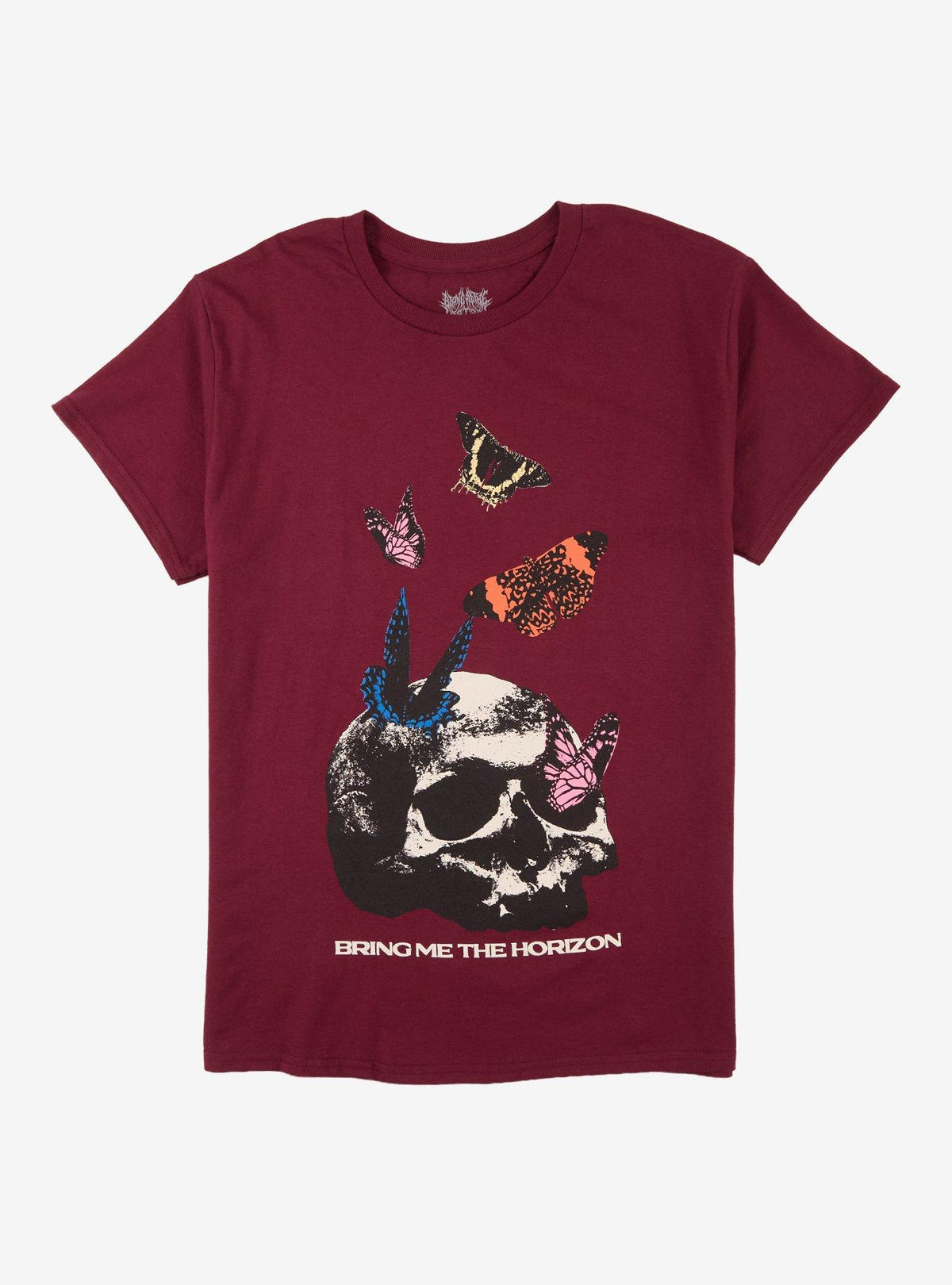 Bring Me The Horizon Butterfly Skull T-Shirt