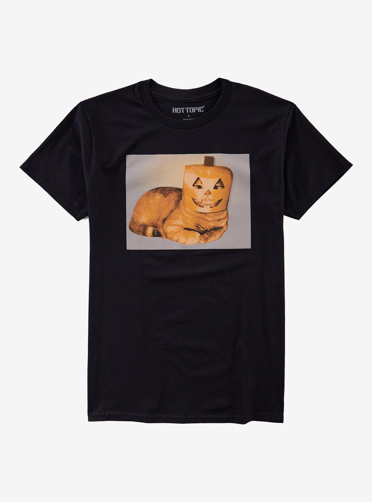 Cat Pumpkin Bag T-Shirt