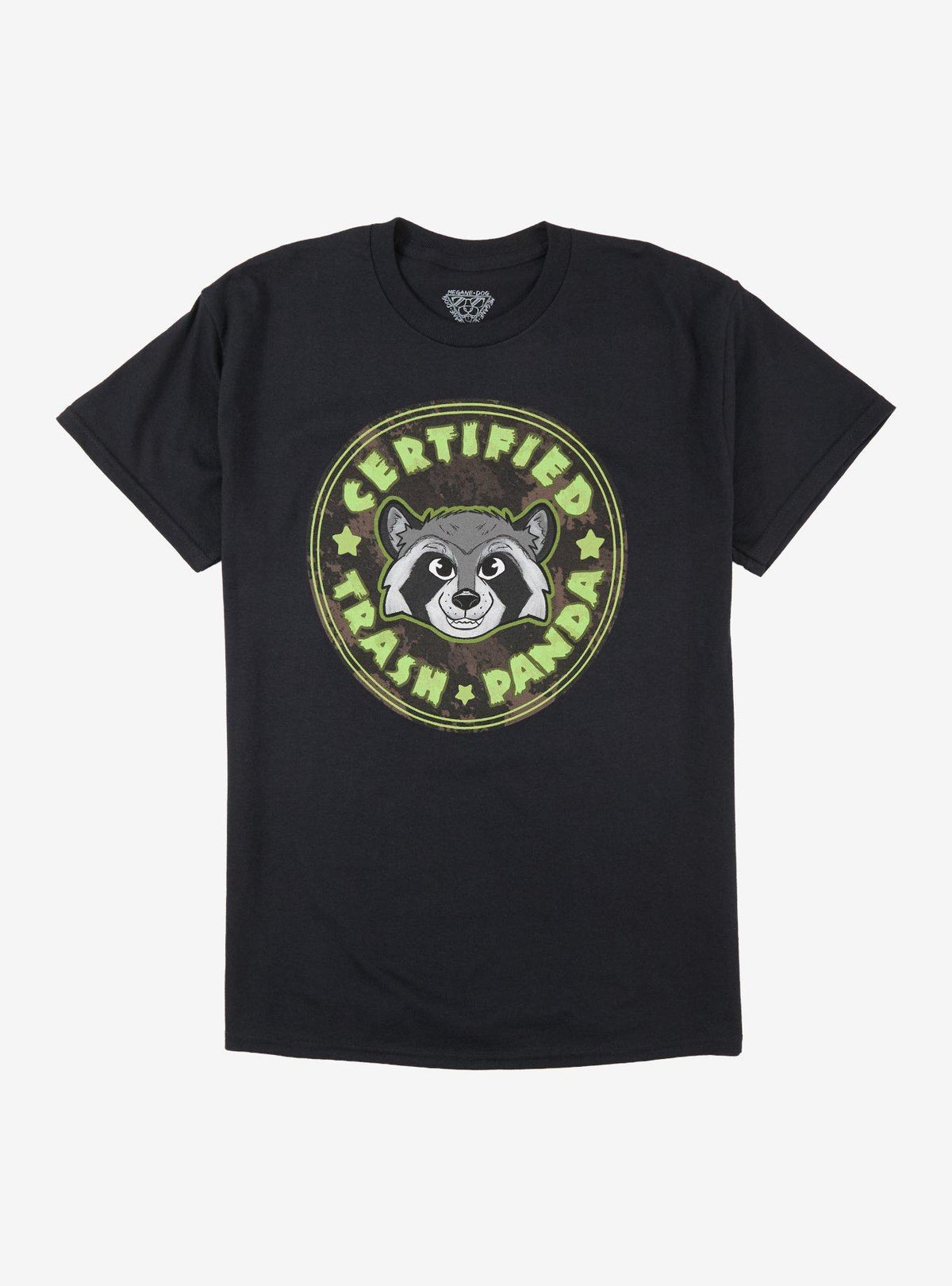 Certified Trash Panda T-Shirt By Megane Dog Studio