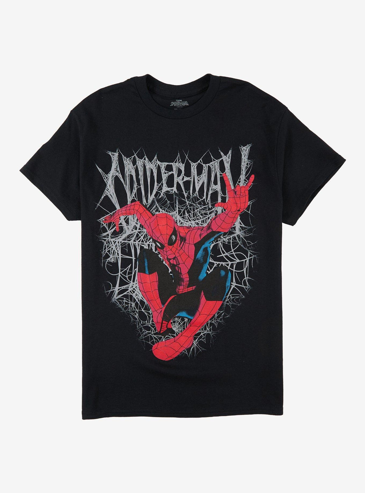 Marvel Spider-Man Metal Web T-Shirt
