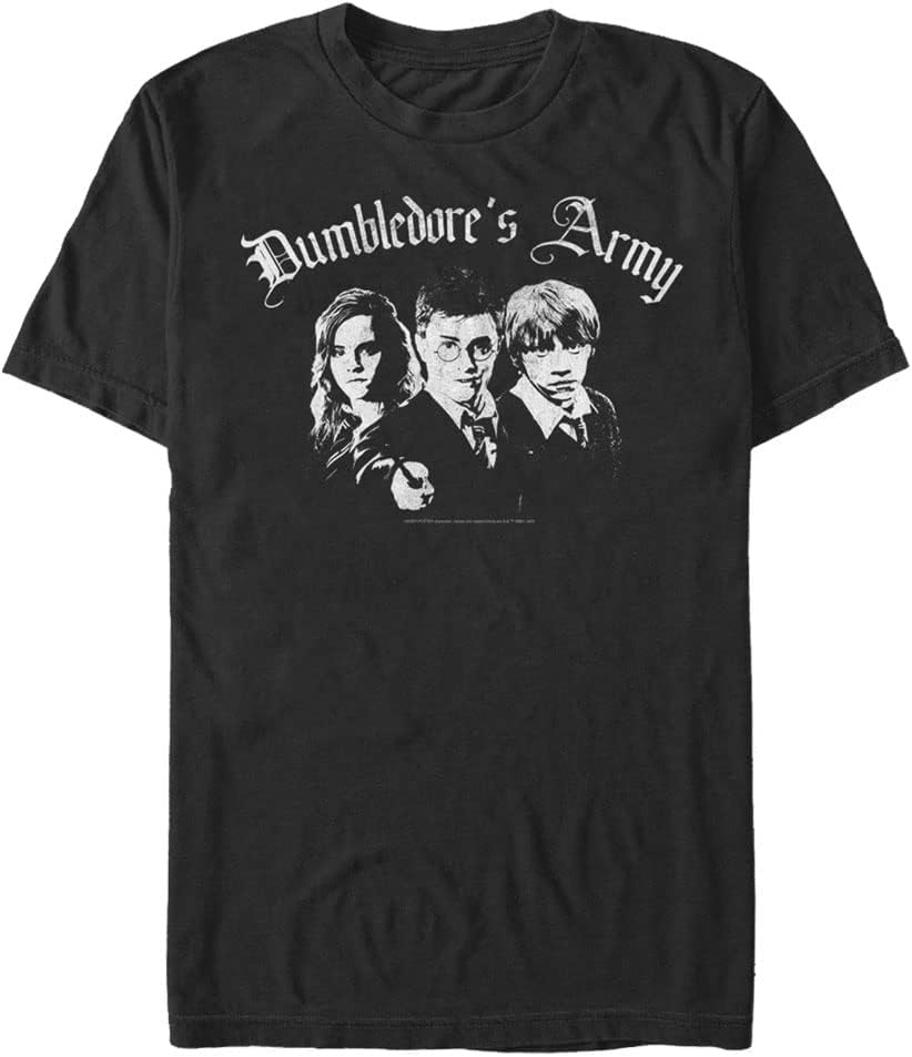 Harry Potter Warner Brothers Dumbledores Army Mens Tops Short Sleeve Tee Shirt