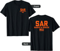 Front Back Search And Rescue American Flag Sar Team