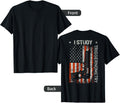 I Study Triggernometry Gun American Flag On Back