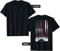 Fishing Pole American Flag Gift For Patriotic Fisherman