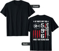 2Nd Amendment Feelings America Usa Patriotic Funny On Back