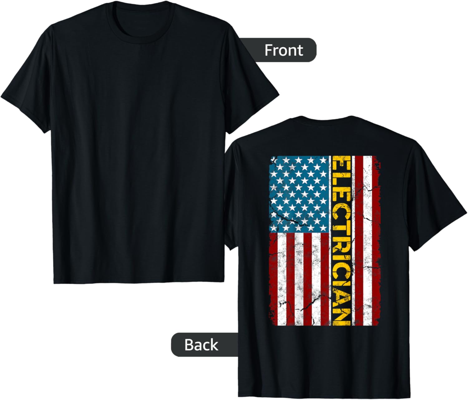 Electrician American Flag Cable Electrician Engineering