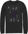 Harry Potter Big Tall Batman Jokers Wild Mens Tops Long Sleeve Tee
