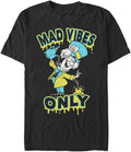 Big Tall Alice In Wonderland Spill It Hatter Mens Tops Short Sleeve
